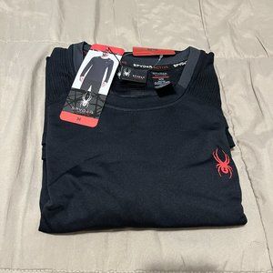 Spyder Active long sleeve Tee, Black, Size M, L